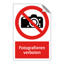 Fotografieren verboten