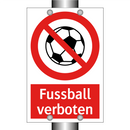 Fussball verboten