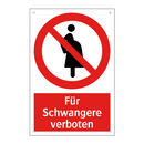 Für Schwangere verboten