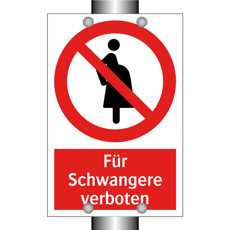 Für Schwangere verboten