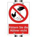 Füttern Sie die Hühner nicht