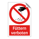 Füttern verboten