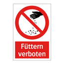 Füttern verboten