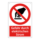 Gefahr durch elektrischen Strom