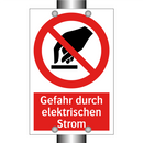 Gefahr durch elektrischen Strom