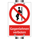 Gegenlehnen verboten