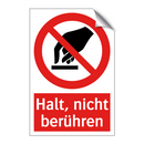 Halt, nicht berühren