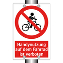 Handynutzung auf dem Fahrrad ist verboten
