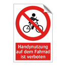 Handynutzung auf dem Fahrrad ist verboten