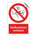 Heißarbeiten verboten