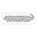 Das Füttern von wild lebenden Tieren ist untersagt! Durch das Füttern werden die Tiere krank, das Wachstum von Algen im Gewässer gefördert und Schädlinge angelockt!