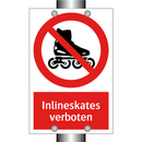 Inlineskates verboten
