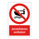 Jetskifahren verboten