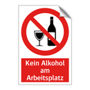 Kein Alkohol am Arbeitsplatz