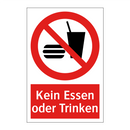 Kein Essen oder Trinken