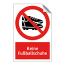Keine Fußballschuhe