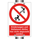 Kinderwagen und Rollatoren dürfen hier nicht abgestellt werden