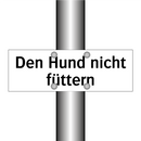 Den Hund nicht füttern