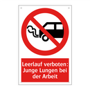 Leerlauf verboten: Junge Lungen bei der Arbeit