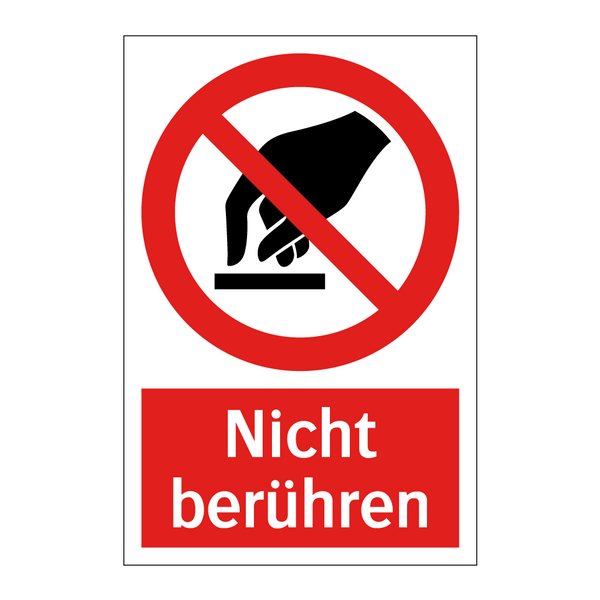 Nicht berühren