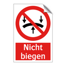 Nicht biegen