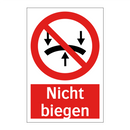 Nicht biegen