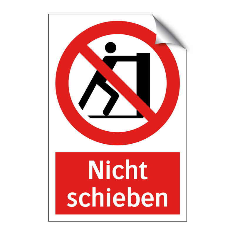 Nicht schieben