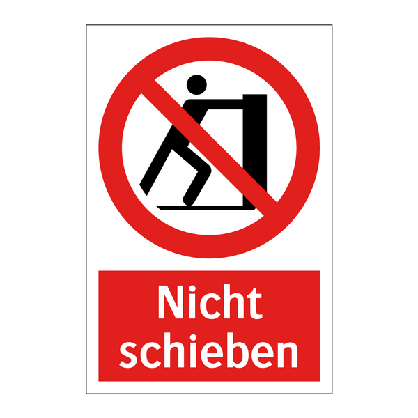 Nicht schieben