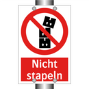 Nicht stapeln