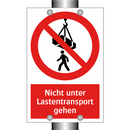 Nicht unter Lastentransport gehen