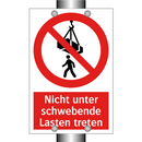 Nicht unter schwebende Lasten treten