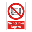 Nichts hier lagern
