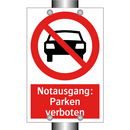 Notausgang: Parken verboten