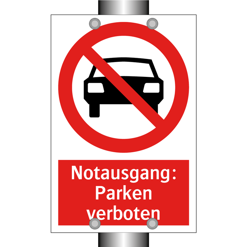 Notausgang: Parken verboten
