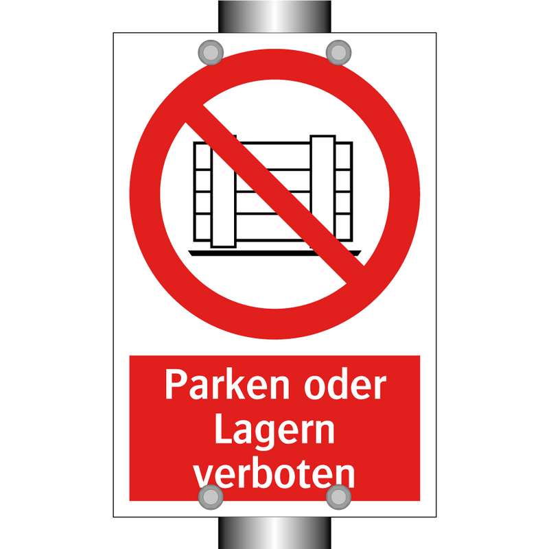 Parken oder Lagern verboten