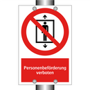Personenbeförderung verboten