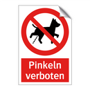 Pinkeln verboten