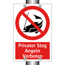 Privater Steg Angeln Verboten