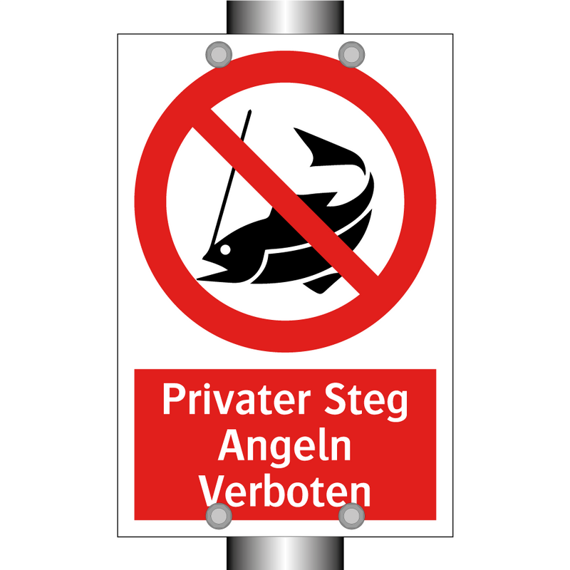 Privater Steg Angeln Verboten