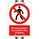 Privatgrundstück: Kein Zutritt ohne Erlaubnis