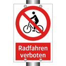 Radfahren verboten
