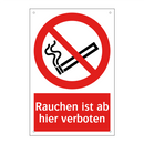 Rauchen ist ab hier verboten