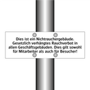 Dies ist ein Nichtrauchergebäude. Gesetzlich verhängtes Rauchverbot in allen Geschäftsgebäuden. Dies gilt sowohl für Mitarbeiter als auch für Besucher!
