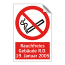 Rauchfreies Gebäude R.D. 19. Januar 2005
