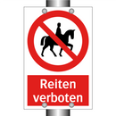Reiten verboten