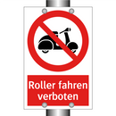 Roller fahren verboten