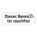 Dieser Bereich ist rauchfrei