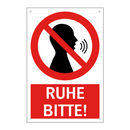 RUHE BITTE!