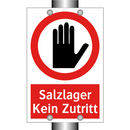Salzlager Kein Zutritt