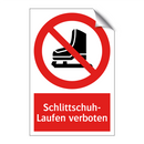 Schlittschuh- Laufen verboten